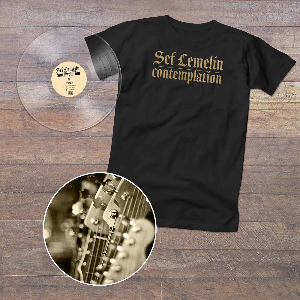 sef deconstruction-t-shirt-black-men-front